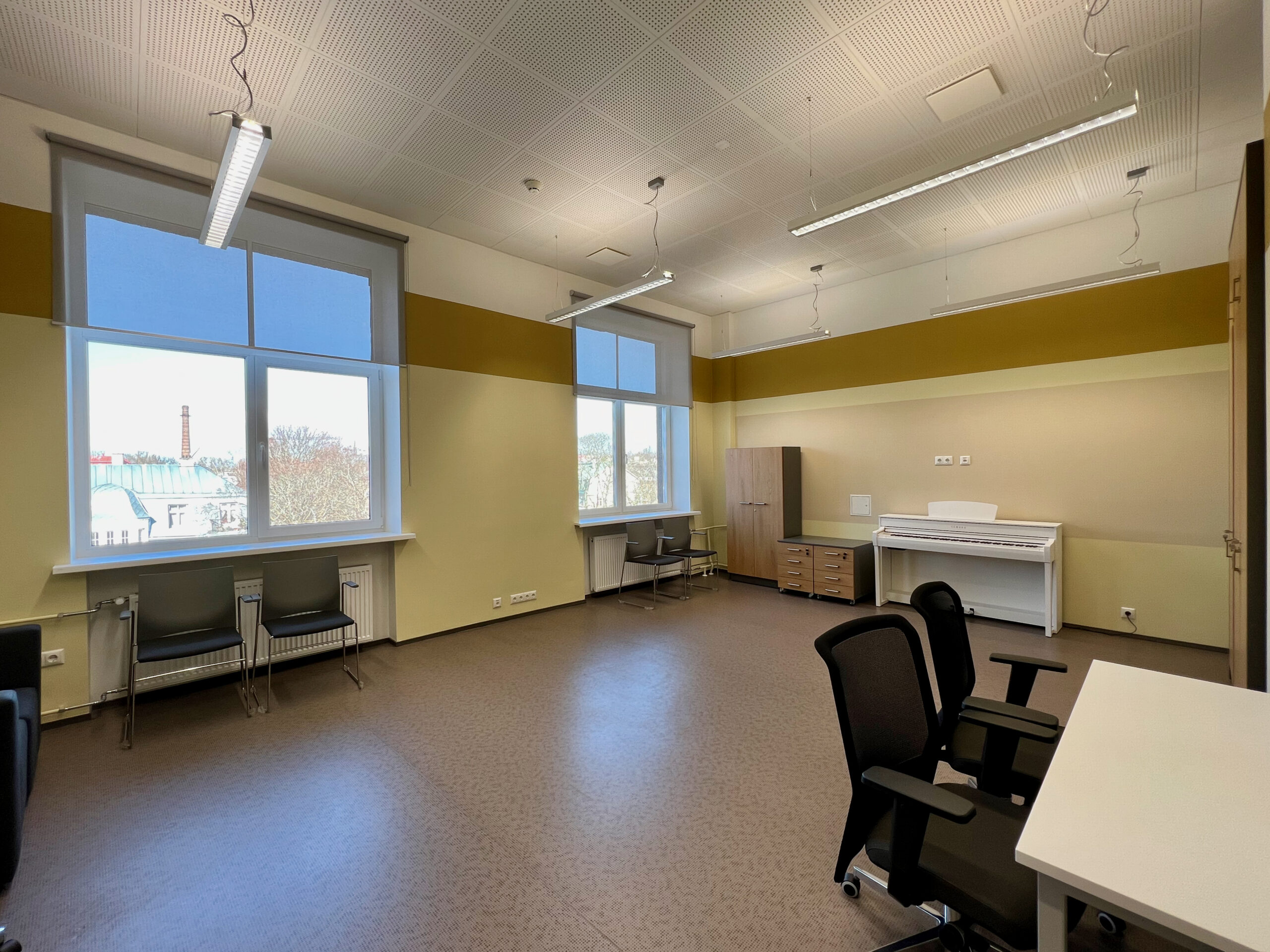 Broneeri Salme Kultuurikeskuse väike prooviruum 
The post Koosoleku- ja prooviruum 310 appeared first on Salme Kultuurikeskus.